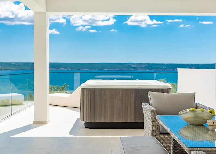 My Dalmatia - Luxury Michelle With Private Infinity Pool, Sea View Jacuzzi, Sauna And Gym بيت للعطل *