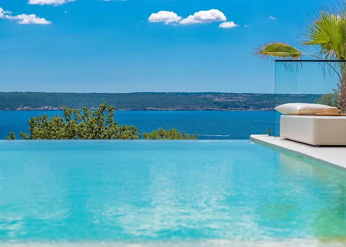 بيت للعطل My Dalmatia - Luxury Michelle With Private Infinity Pool, Sea View Jacuzzi, Sauna And Gym