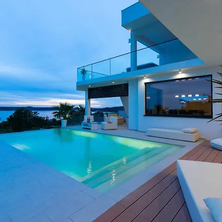 My Dalmatia - Luxury Michelle With Private Infinity Pool, Sea View Jacuzzi, Sauna And Gym *